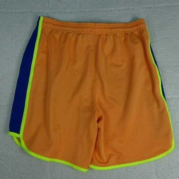 Under Armour Orange/Yellow/Purple Tie Heat Gear Loose Shorts Small - Picture 2 of 7